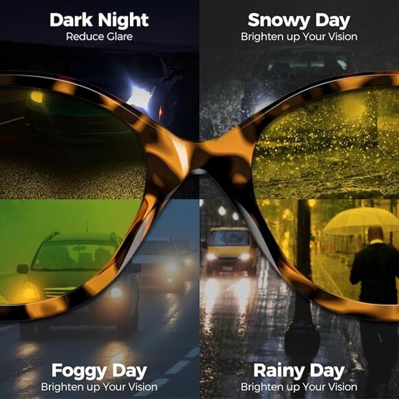 Sunglasses Womens Polarized Trendy Oversized Sun Glasses Fashion Ladies Shades main image 6